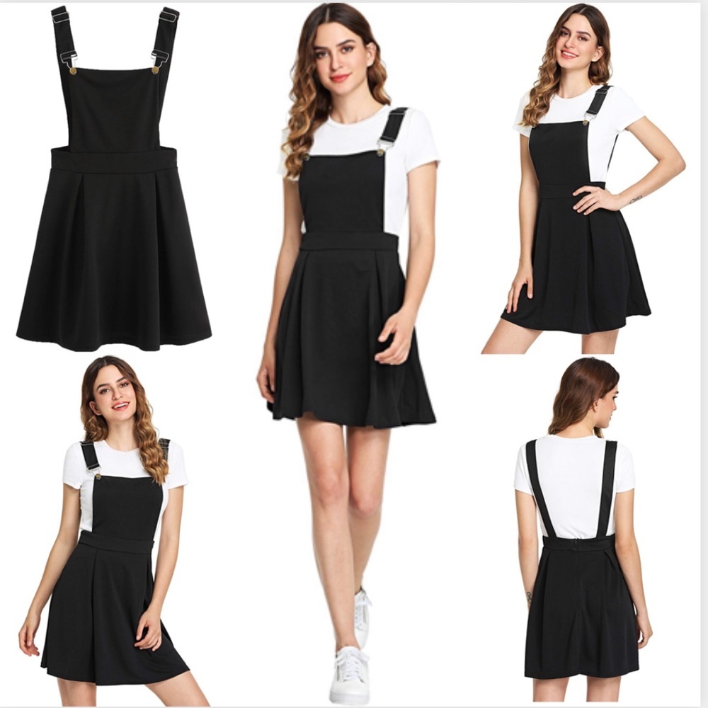 New Overall Skaters Skirt with adjustable strap